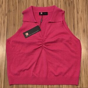 NWT Kancy Kole Pink Sleeveless Top